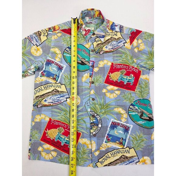 Reyn Spooner Hawaiian Traditionals Size Small Mens Rayon Short Sleeve Shirt - Picture 7 of 8